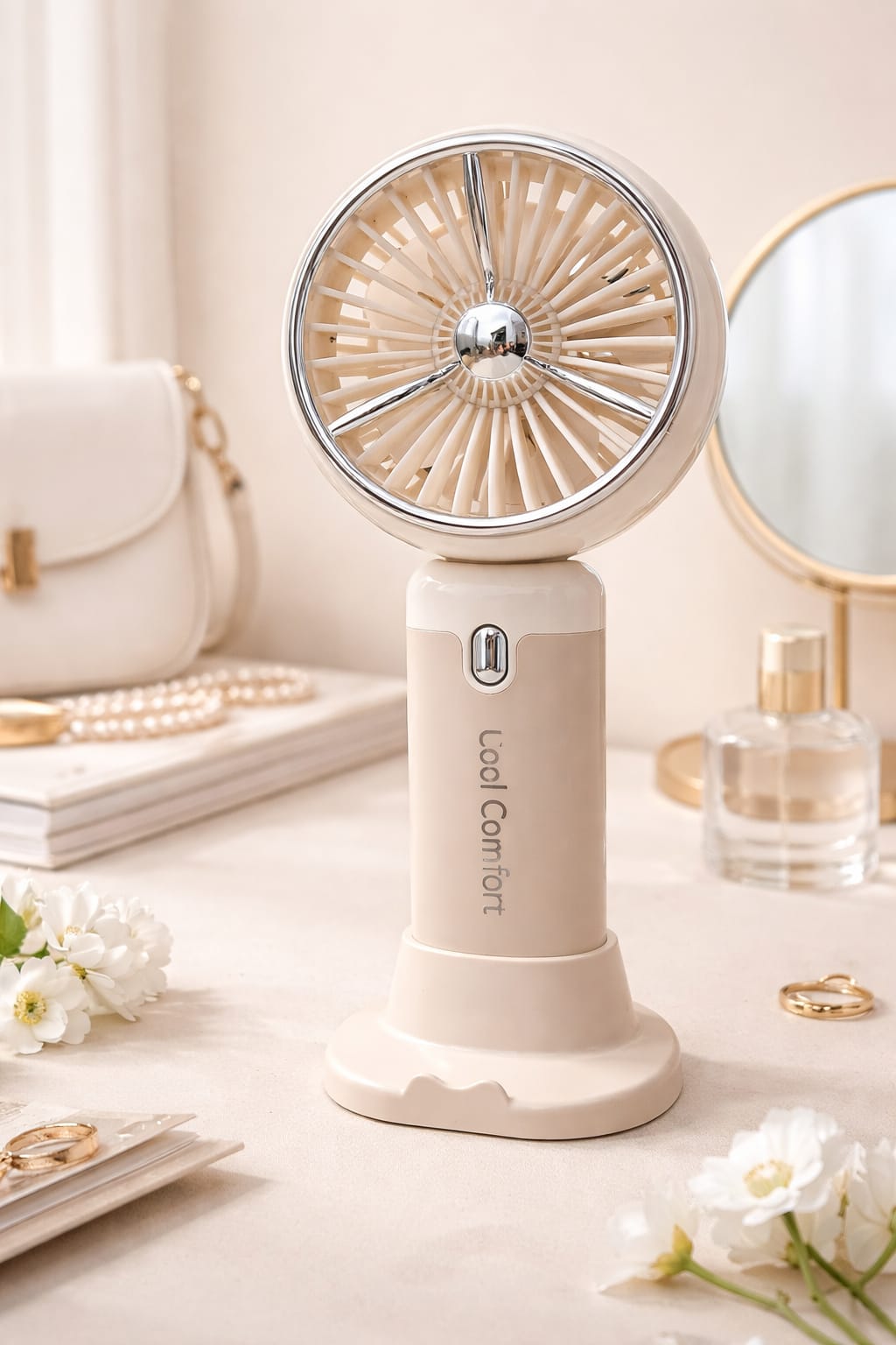 High Speed Jet Fan – Rechargeable Portable Handheld Fan